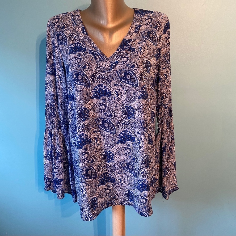 Michael Kors paisley print blouse